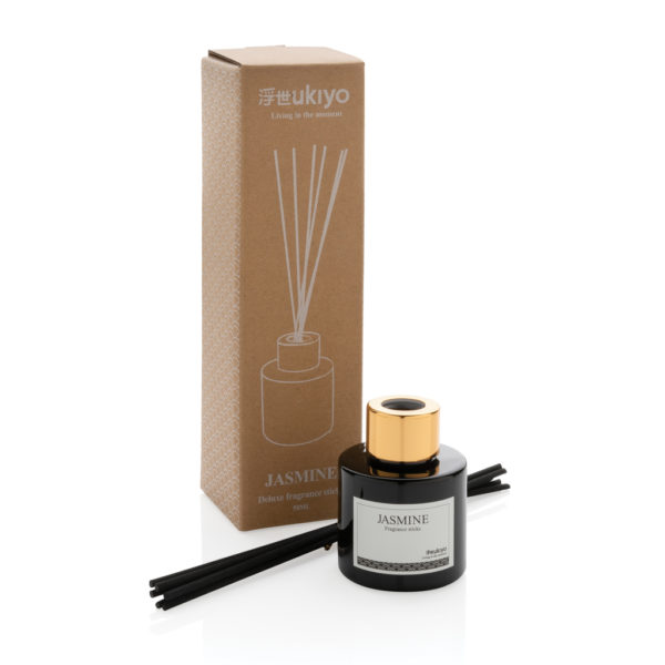 FOMIYES Lot de 1 diffuseur de parfum carré avec bâtonnets