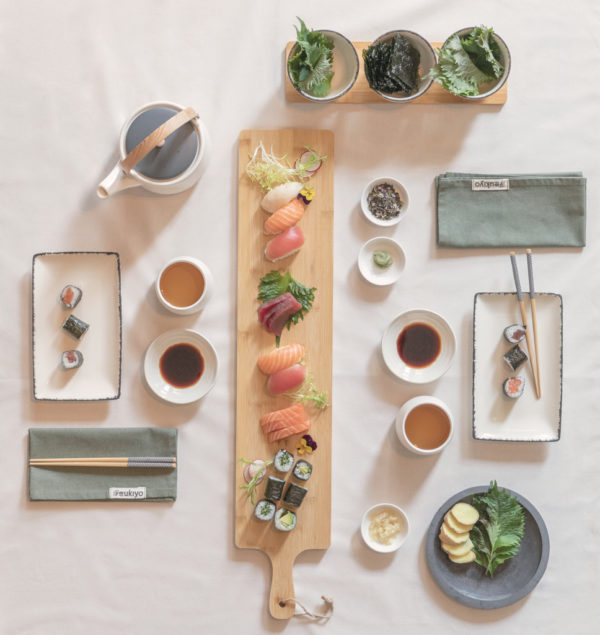 Sushi Set for 2 - Off White