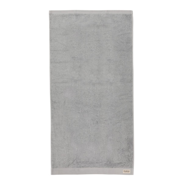 Sakura AWARE™ 500 gsm bath towel 50 x 100cm, grey - Ukiyo Home